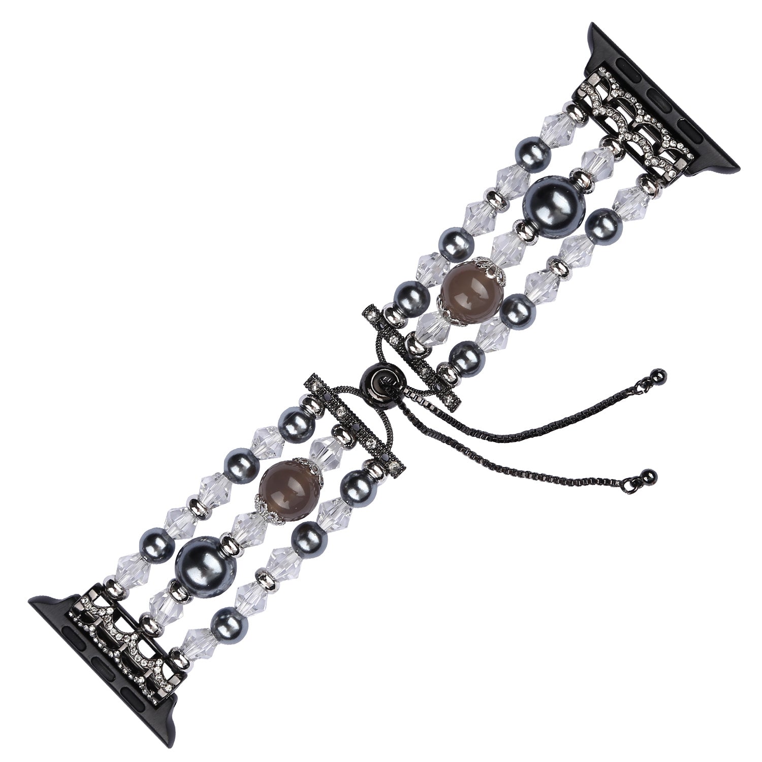 Stylish Agate Pearl Watch Strap Replacement Band for Apple Watch Series 9 8 7 41mm 6 5 4 SE (2023) SE(2022) SE 40mm 3 2 1 38mm Stylish Agate Pearl Watch Strap Replacement Band for Apple Watch Series 9 8 7 41mm 6 5 4 SE (2023) SE(2022) SE 40mm 3 2 1 38mm